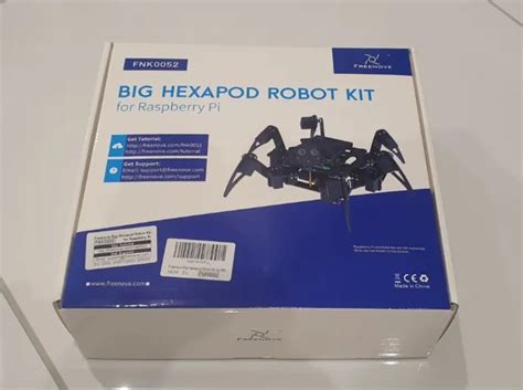Freenove Big Hexapod Robot Kit Spinne Raspberry Pi 4 B 3 B B A Neu