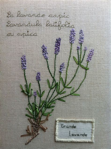 Grille gratuite, grille gratuite brodée ! La Grande Lavande, modèle gratuit - Atelier By Martine
