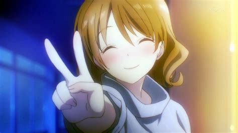 Anime Girls Doing The Peace Sign Animoe