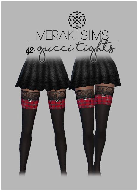 Merakisims Gucci Tights Custom Thumbnail Aleykaa´s Ts4 Site