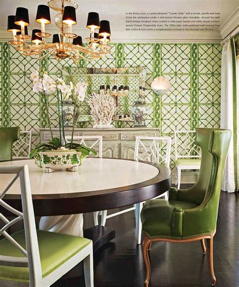 Chinoiserie Chic The Chinoiserie Dining Room