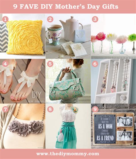 40 mother's day gifts she'll actually use every day. 9 Favourite DIY Mother's Day Gifts | The DIY Mommy