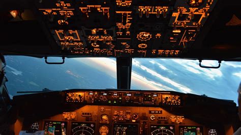 Boeing Cockpit Wallpaper Большой Фотo архив