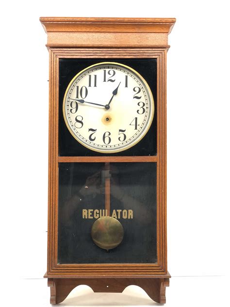 Sold Price Vintage Sessions Regulator No 2 Wall Clock Invalid Date Mst