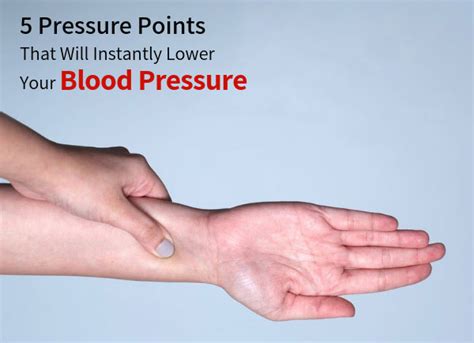 5 Pressure Points That Will Instantly Lower Your Blood Pressure Dr