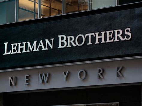 The collapse of lehman brothers. A look back at the Lehman Brothers collapse, the Great ...
