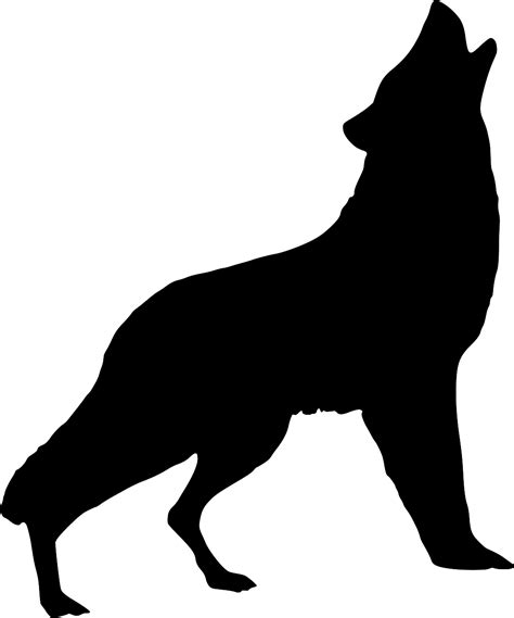 45+ Free Howling Wolf Svg Gif Free SVG files | Silhouette and Cricut