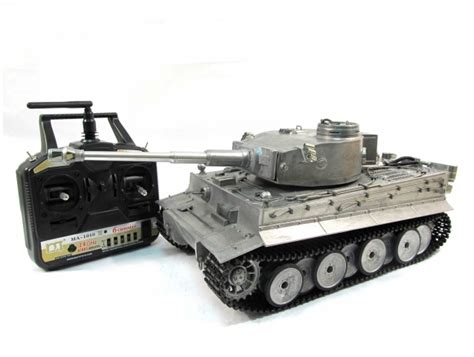 Rc Tank Tiger I Rtr Fullmetal Mato 24 Ghz 360° Tower Sound Shot