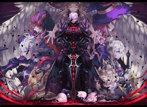 Kings Raid Pandemonium Anime Oc Dark Anime Game Character Design