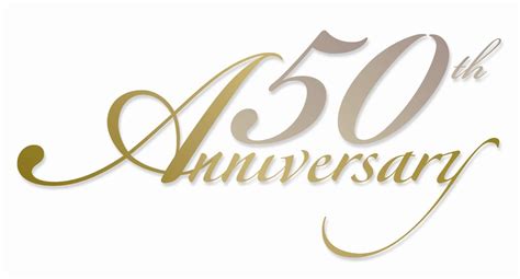 14 50th Anniversary Clipart Preview 50th Anniversary Hdclipartall