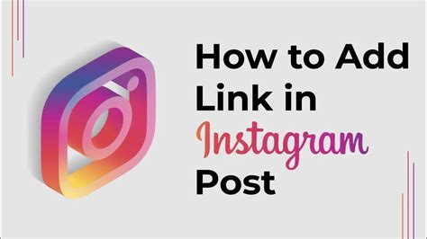 How To Add Link In Instagram Post Mrdigitutor Instagram Youtube