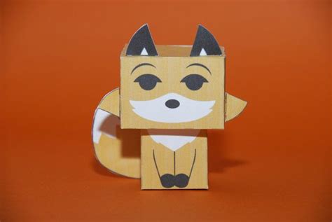 Reynard The Fox Cubeecraft By Scarykurt On Deviantart Paper Toys