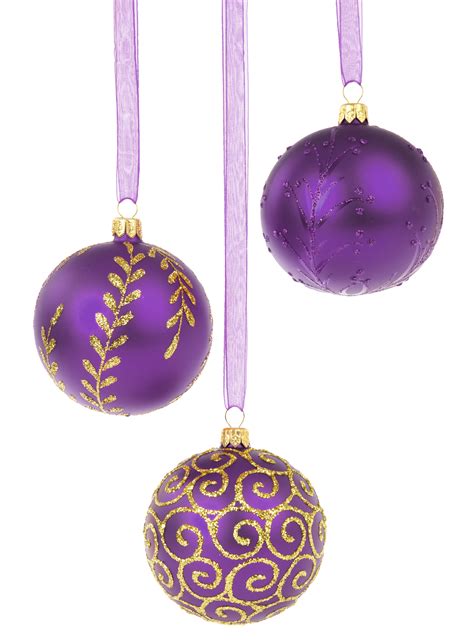 Bauble Png Image Purple Christmas Ornaments Christmas Ornaments