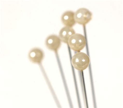 Florist Sundries Pins Oasis® Pearl Pins Ivory 4mm Michael