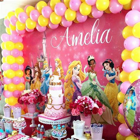 Updates From Paperstudioeu On Etsy Princess Theme Birthday Party