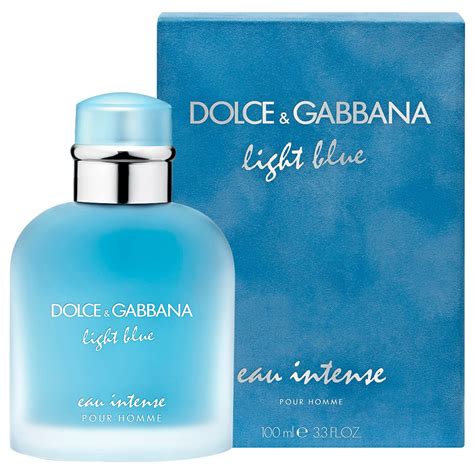 Dolce Gabbana Light Blue Eau Intense Pour Homme EDP 100 ML Lazada