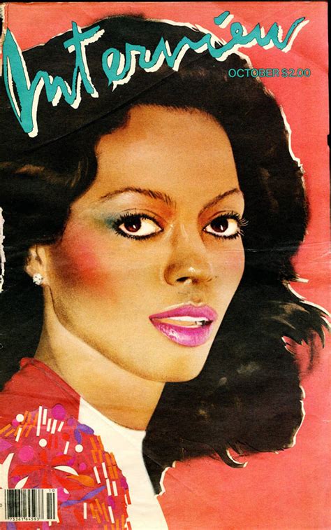 Diana Ross Portada De Interview En Octubre De 1981 Vibe Magazine