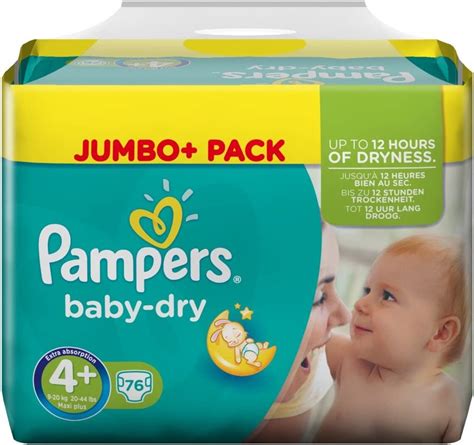 Pampers Baby Dry Size 4 Maxi Jumbo Pack 76 Pack Uk Baby
