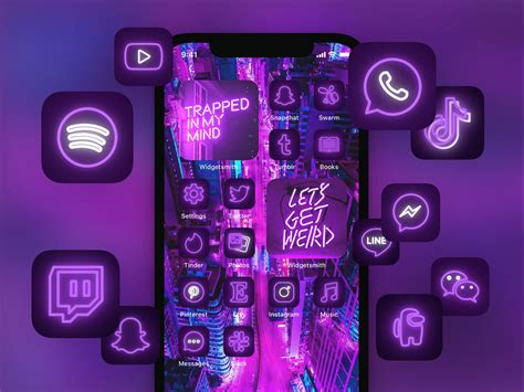 Disney Plus Icon Aesthetic Purple Free Pastel Purple App Icons For