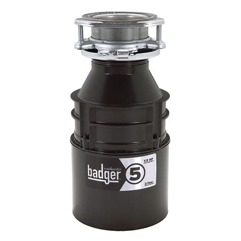 Badger 5 Garbage Disposal With Cord 12 Hp