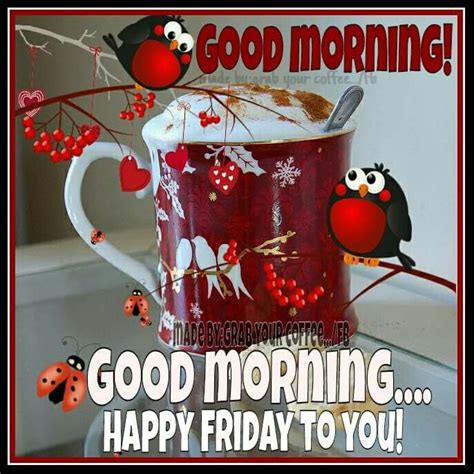 Good Morning Happy Friday To You Pictures Photos And Images For