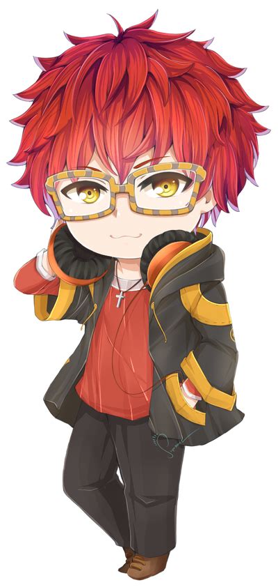 Mystic Messenger 707 Chibi By Sopasunee On Deviantart