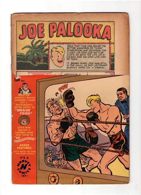 Joe Palooka Harvey Comics Comic Books Golden Age