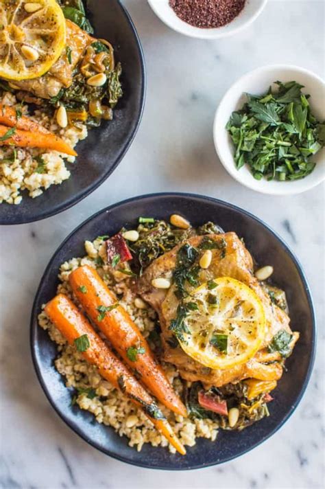 One Pan Braised Lemon Paprika Chicken With Sumac