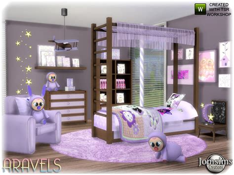 Aravels Kids Bedroom By Jomsims At Tsr Sims 4 Updates