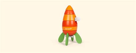 Buy The Janod Magnetic Carrot Rocket At Kidly Uk