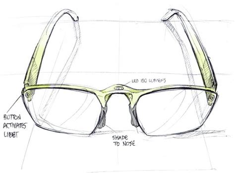 Sketchbook By Matt Seibert Via Behance Glasses Sketch Industrial Design Sketch Sketch Book