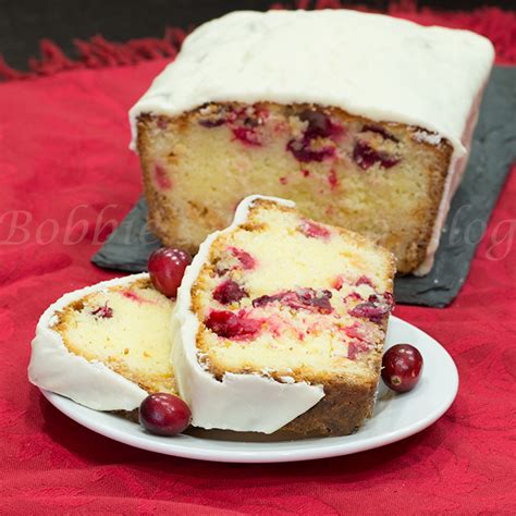 white chocolate cranberry cake bobbies baking blog