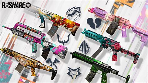 Rainbow Six Siege Releases New R6 Share Skins — Siegegg