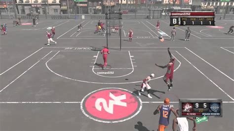 Nba 2k15 My Park Smacking Some Rough Riders Youtube