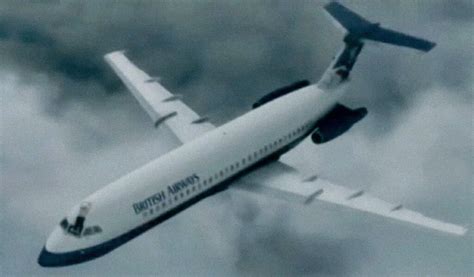 On 10 june 1990 an improperly installed panel of the windscreen failed, blowing the plane's captain, tim lancaster, halfway out of the aircraft, with his body firmly pressed against the. British Airways Flight 5390 : British Airways Flight 5390 ...
