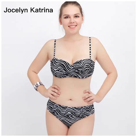 Jocelyn Katrina 2017 Bikinis Plus Size Bikini Sets Sexy Push Up Women