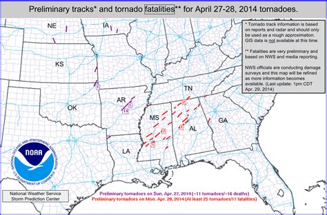 Destructive Tornado Outbreak Across Mississippi And Alabama States Apr