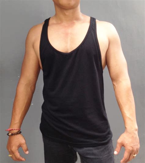 Jual beli kaos polos online terlengkap, aman & nyaman di tokopedia. Desain Kaos Singlet Polos | Klopdesain