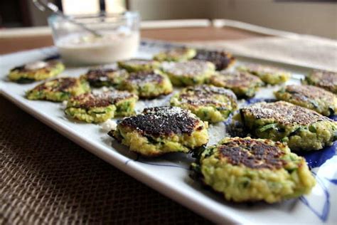 The zucchini fries will still get golden without this step. Parmesan Zucchini Fritters - Easy Shredded Zucchini Recipe!