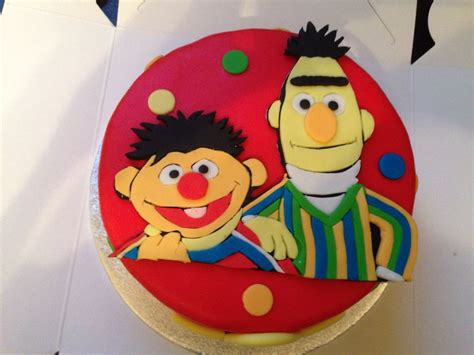 Bert And Ernie Cake Birthday Party Sesame Street Party Themes