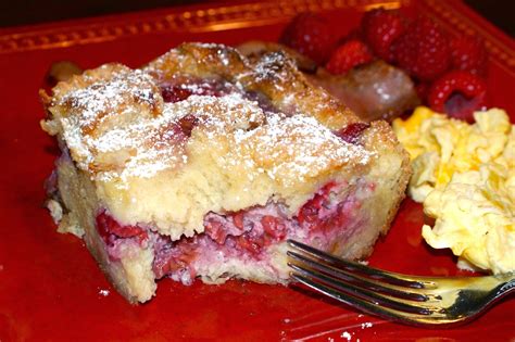 The Bakers Mann Raspberry French Toast Casserole