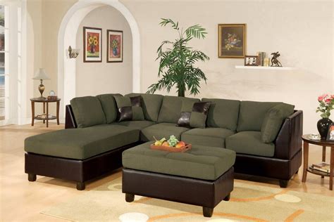 Furniture Gallant Sage Green Leather Sofa Comfortably Occupied Intended For Sage Green Sectional Sofas 