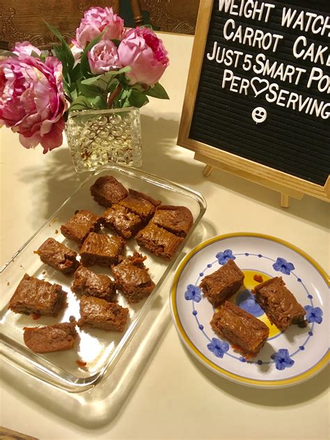 With the weight watchers flex smartpoints program, nothing is off limits! Weight Watchers Carrot Cake Recipe - 5 SmartPoints - The ...