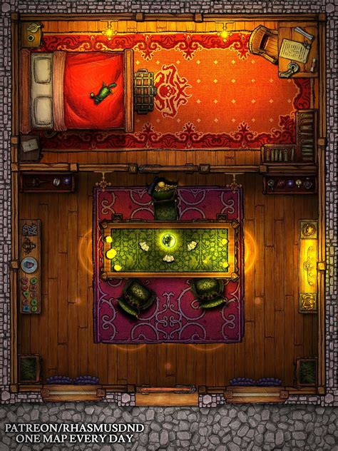 Day 57/365 Fortune Teller 18X24 : r/battlemaps