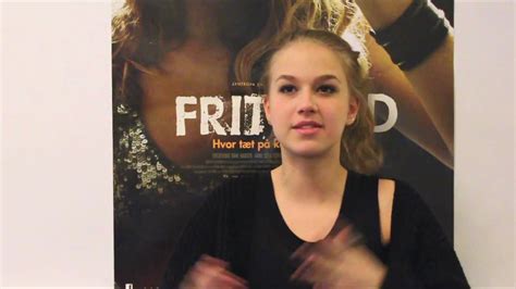 Frit Fald Interview Med Frederikke Dahl Hansen Youtube