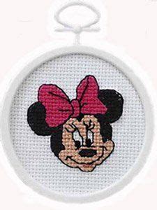 Christmas mickey mouse pattern pages 5 and 6. Minnie Mouse Mini Counted Cross Stitch Kit by Janlynn ...