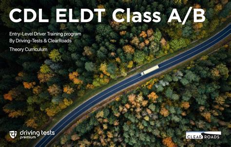 CDL Premium ELDT Program Pass Your Class A B Or C Guaranteed