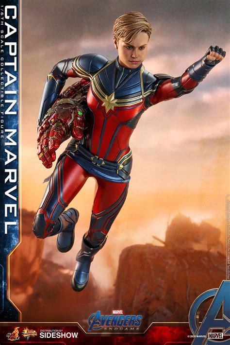 Spoilers for captain marvel and possibly avengers: Figurine Hot Toys Captain Marvel Endgame - Deriv'Store ...