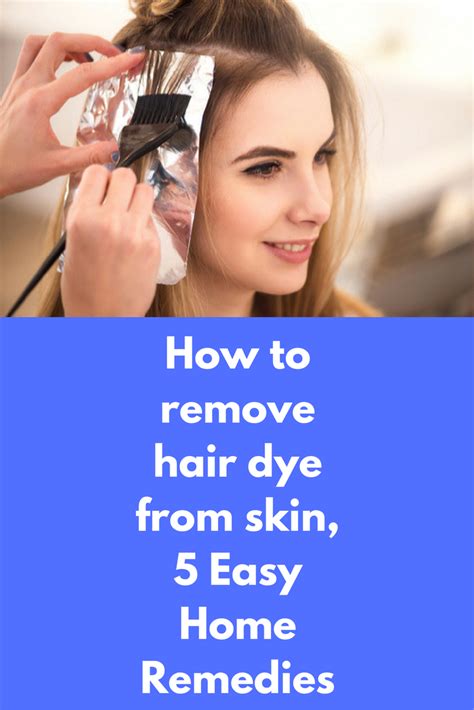 How to remove hair dye from skin, 5 Easy Home Remedies ...