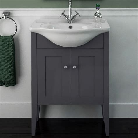 Vanity unit is a piece of bathroom furniture that consists of a washbasin on top and storage. Carolla Vanity Unit And Basin Charcoal Grey Buy Online At ...